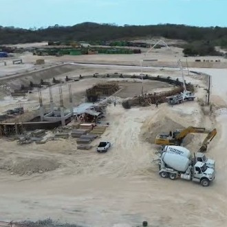 Proyecto cementero a gran escala